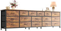 77.6" 16 Drawer Fabric Dresser R412959