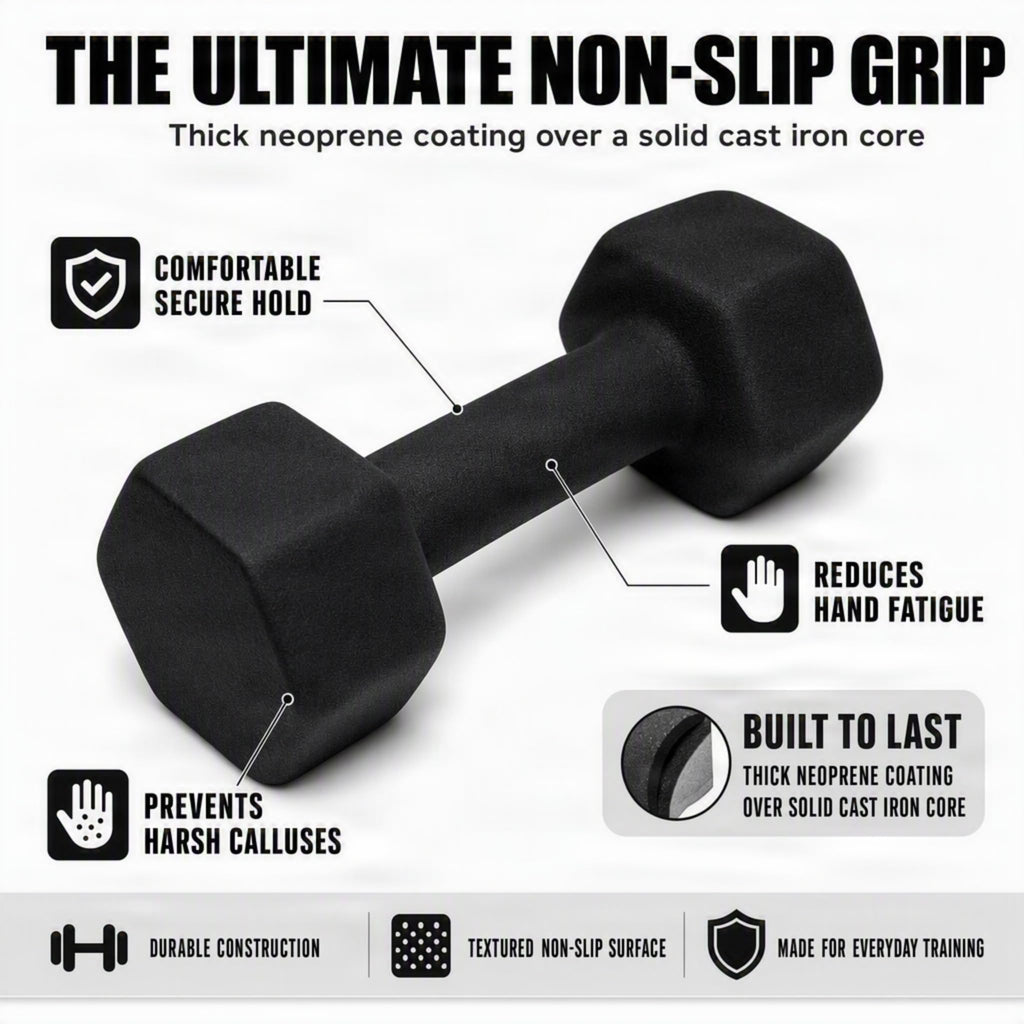 10lb Neoprene Dumbbell Pair W11505
