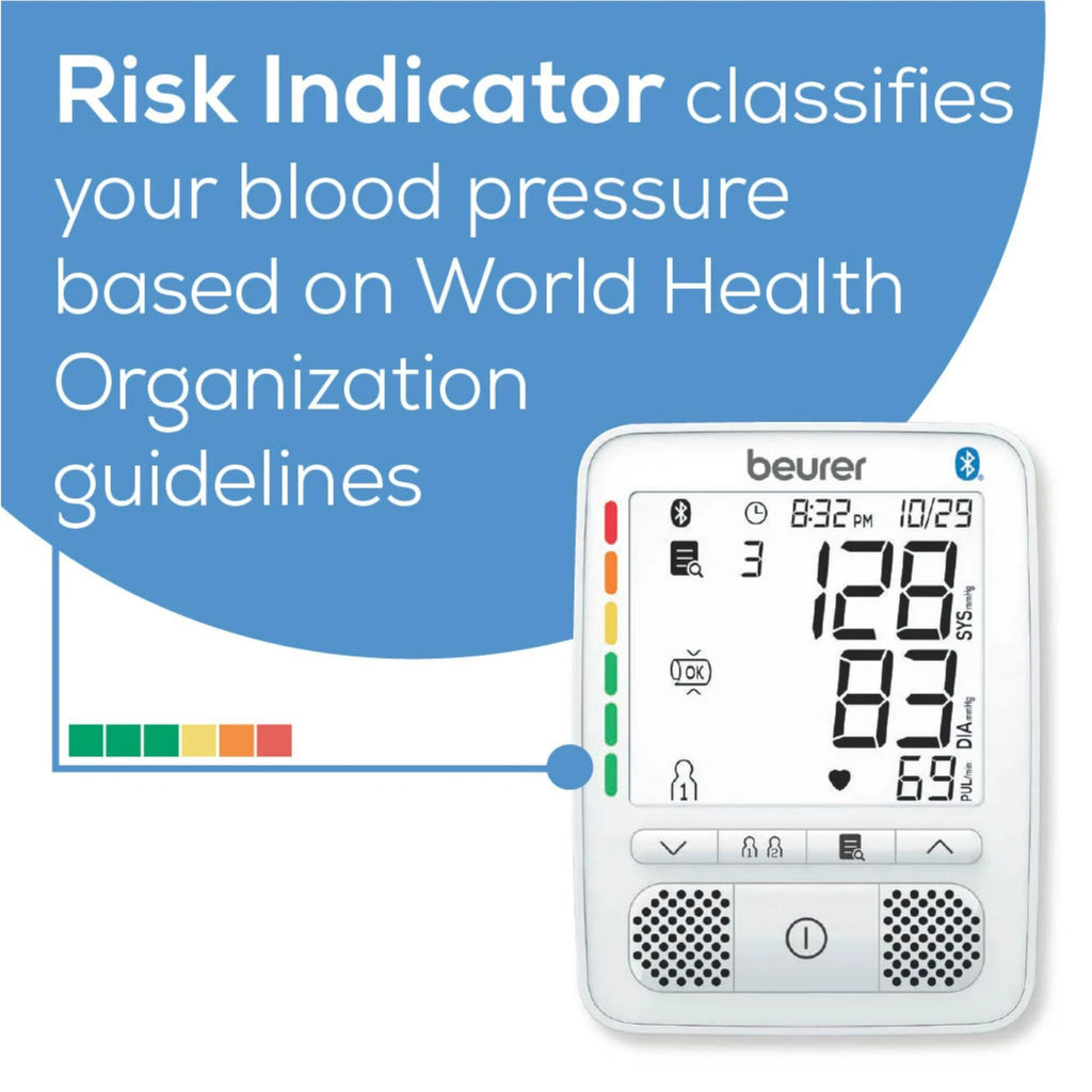 Upper Arm Blood Pressure Monitor with Bluetooth and Talking Function P5212