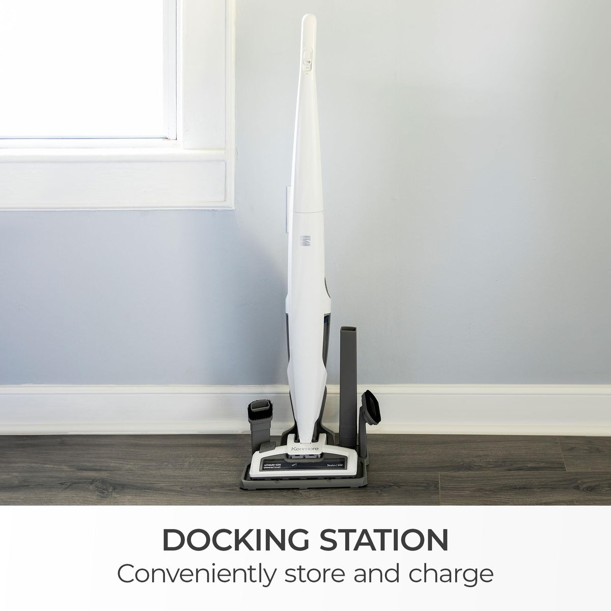 Cordless Stick Vacuum Lightweight Cleaner 2-Speed Suction G641