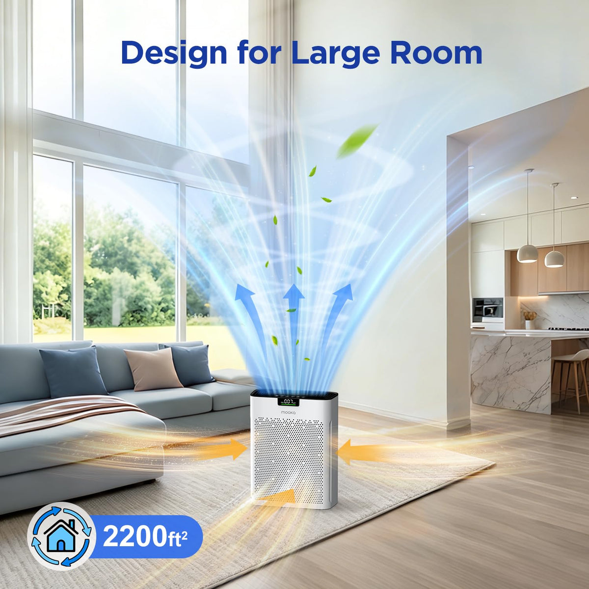 White HEPA Filter Air Purifier P867664