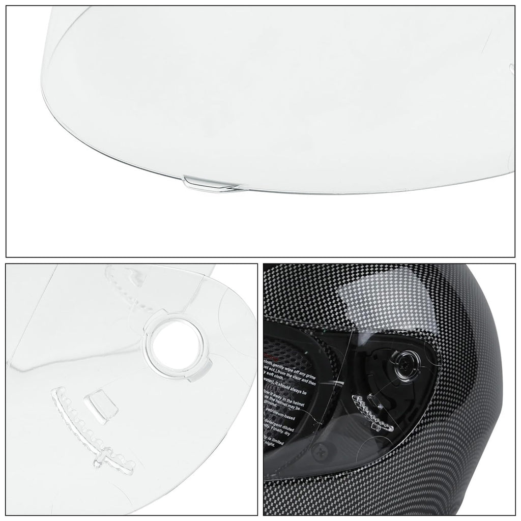 Motorcycle Flip Up Full Face Helmet Visor X8753