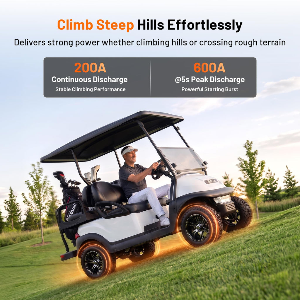 36V 100Ah LiFePO4 Golf Cart Battery with 200A BMS G252948