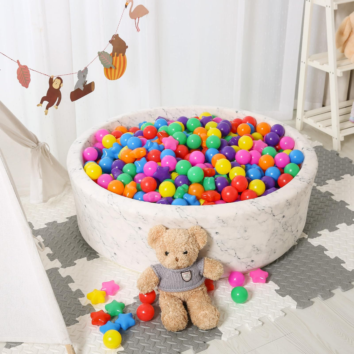 Crush Proof Plastic Ball Pit Balls F5804