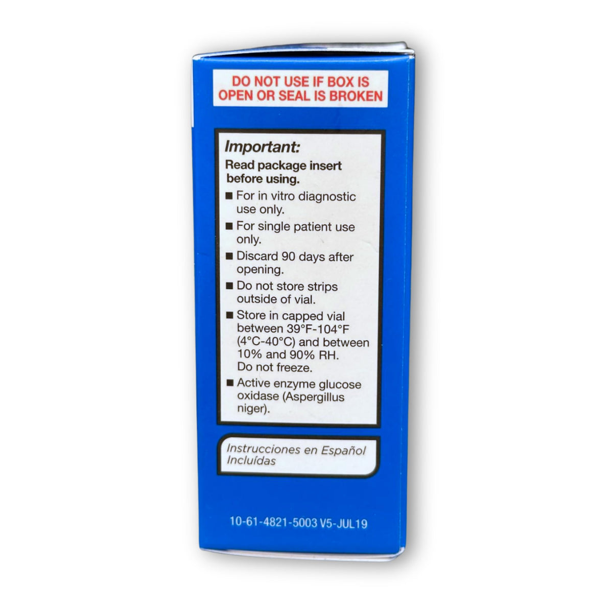 Blood Sugar Test Strips 50ct H414980