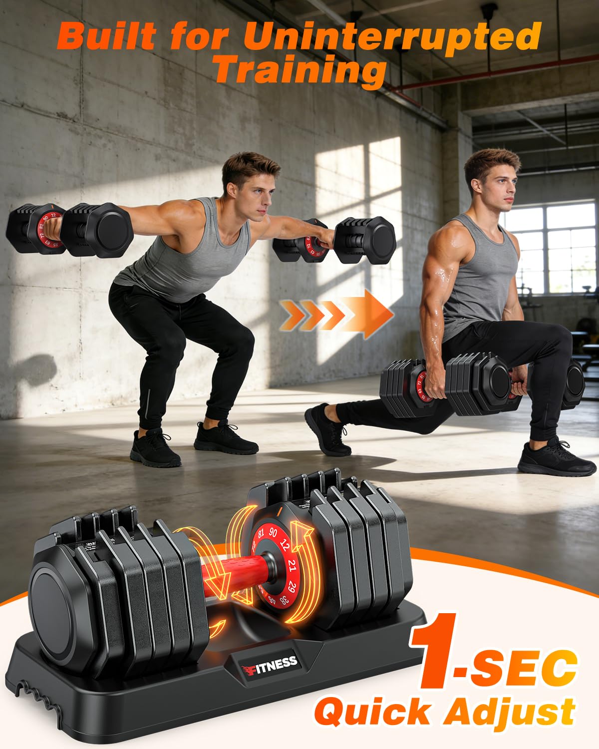 Adjustable Dumbbell Set L7271