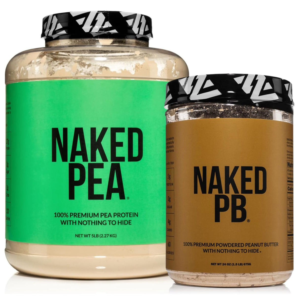 Pea Protein Powder 5LB and Powdered Peanut Butter 1.5LB R29588