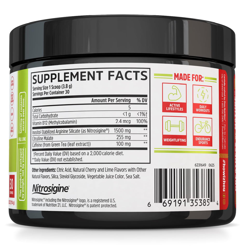 Cherry Limeade 16 oz Amino Acid Support E78449