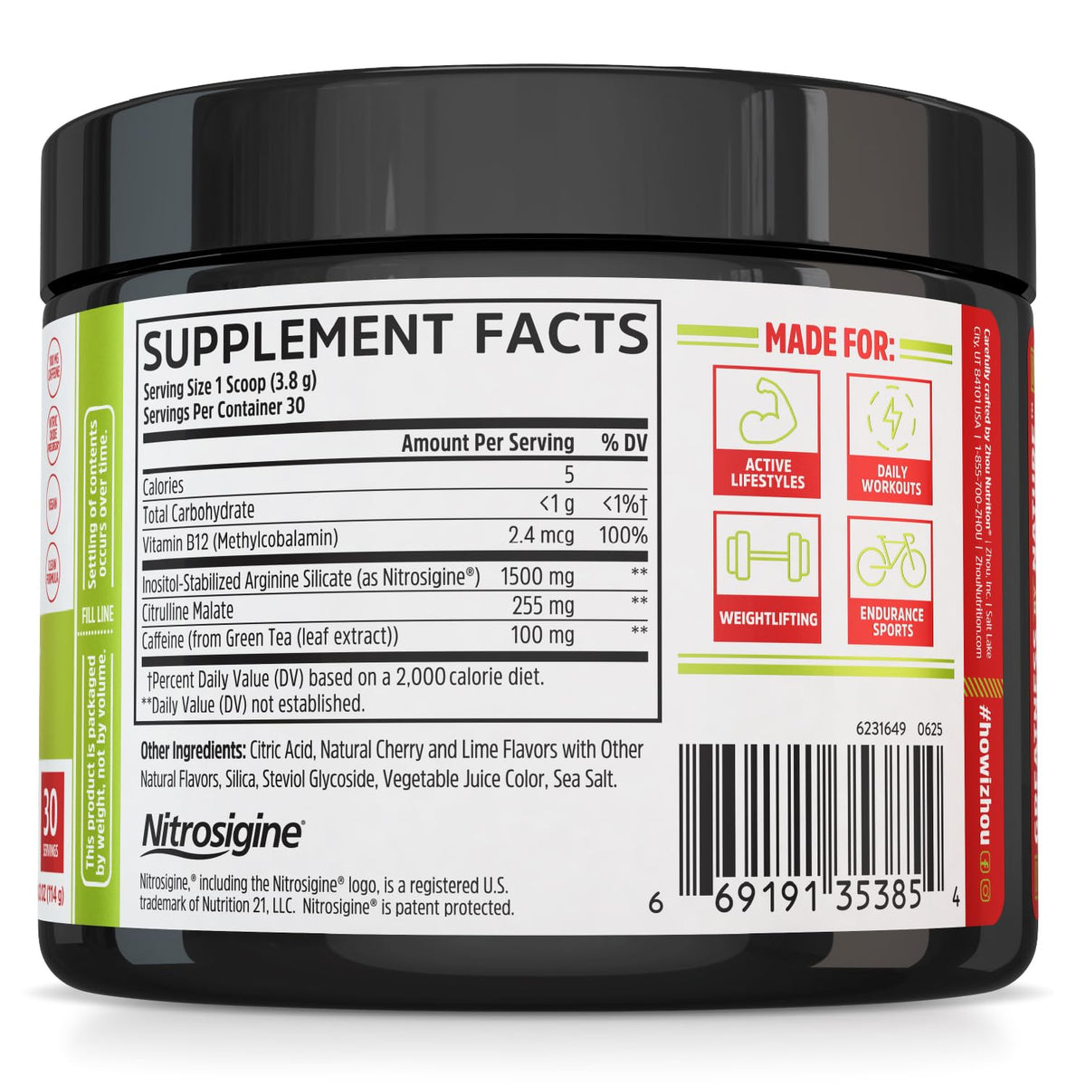 Cherry Limeade 16 oz Amino Acid Support E78449