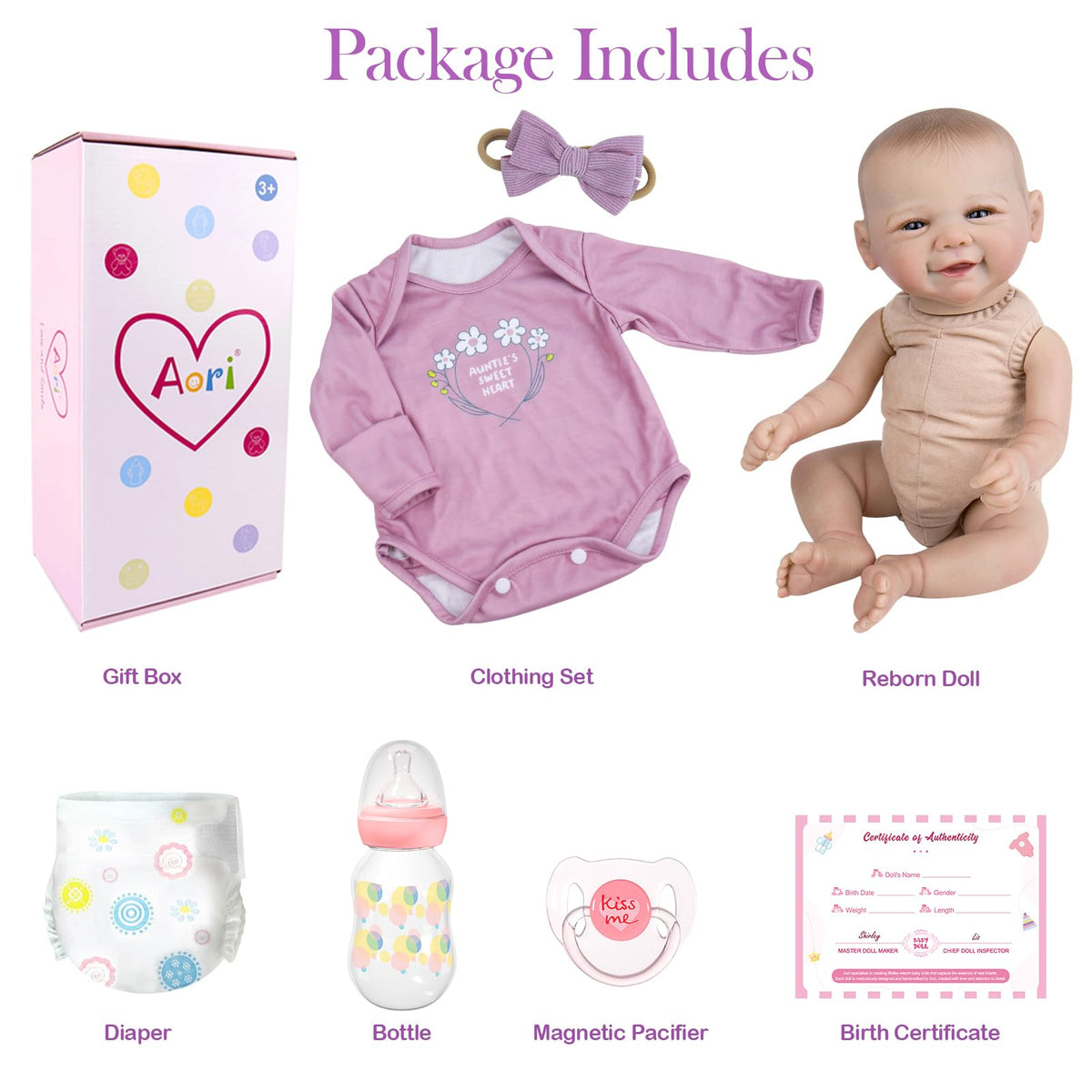 20 Inch Lifelike Baby Doll O577210