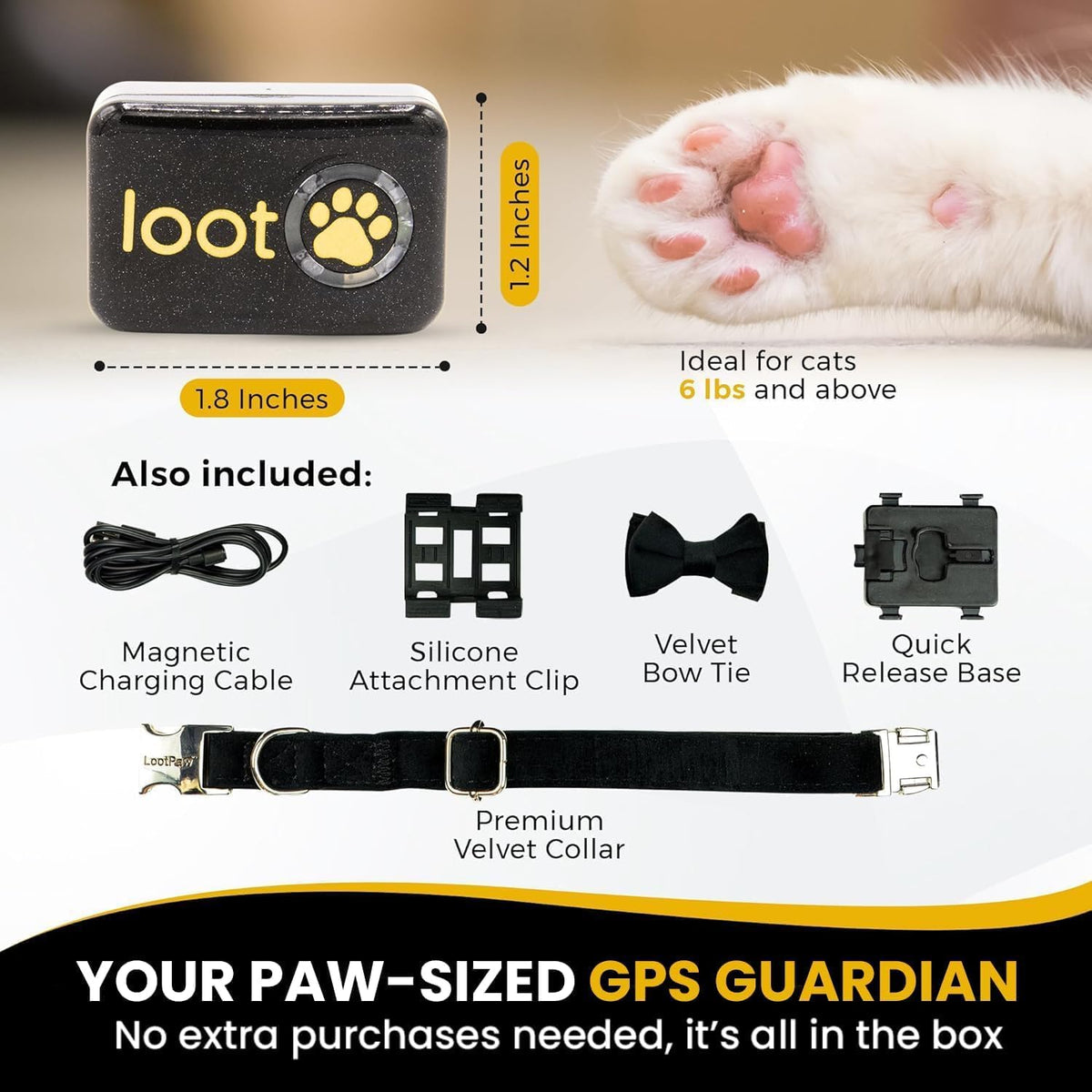 GPS Cat Tracker Collar Z8247