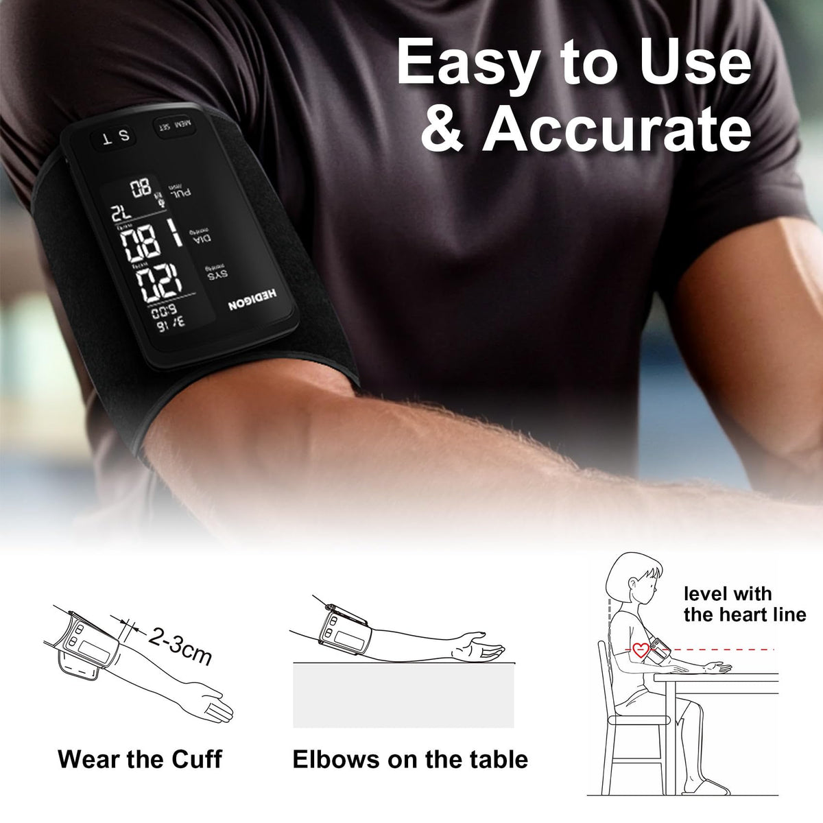 Rechargeable Blood Pressure Monitor R870373