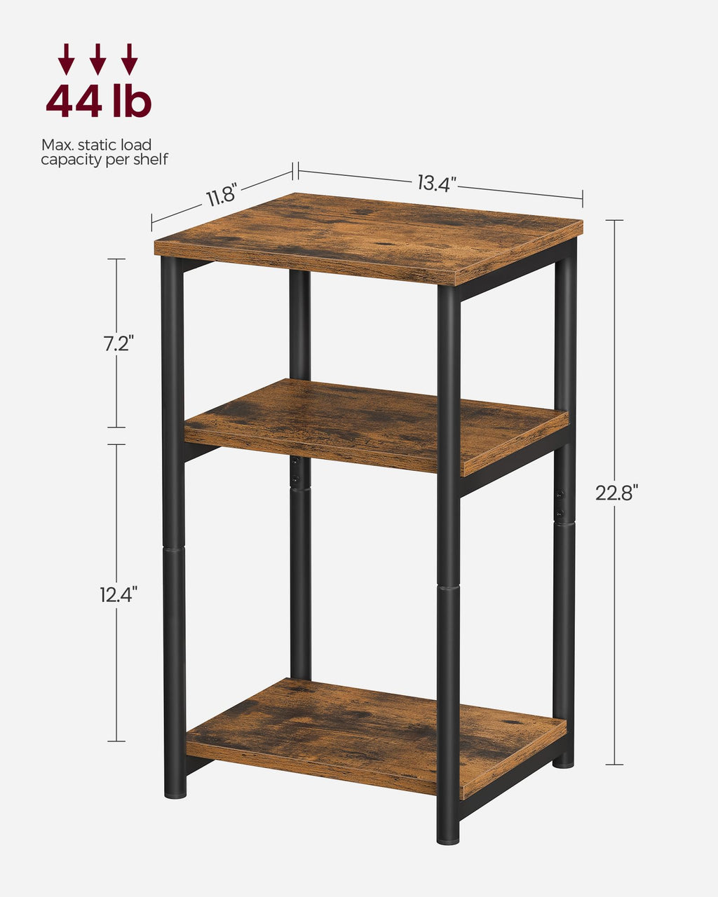 Small Steel Side Table D92647