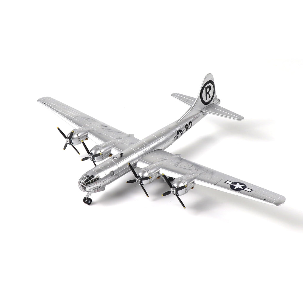 1/144 B-29 Bomber Metal Model Kit with Stand Diecast Airplane J656