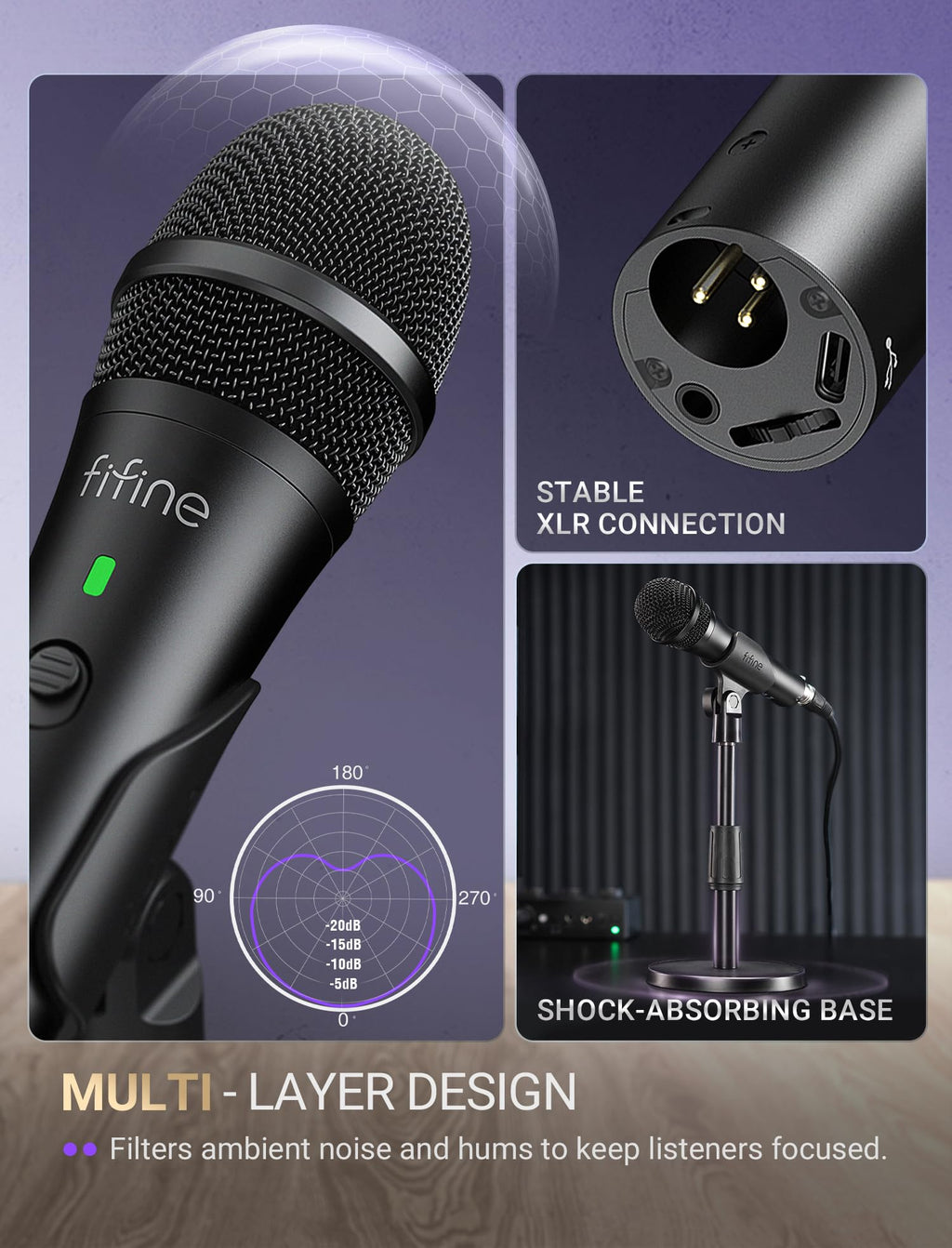 USB/XLR Dynamic Microphone N560032
