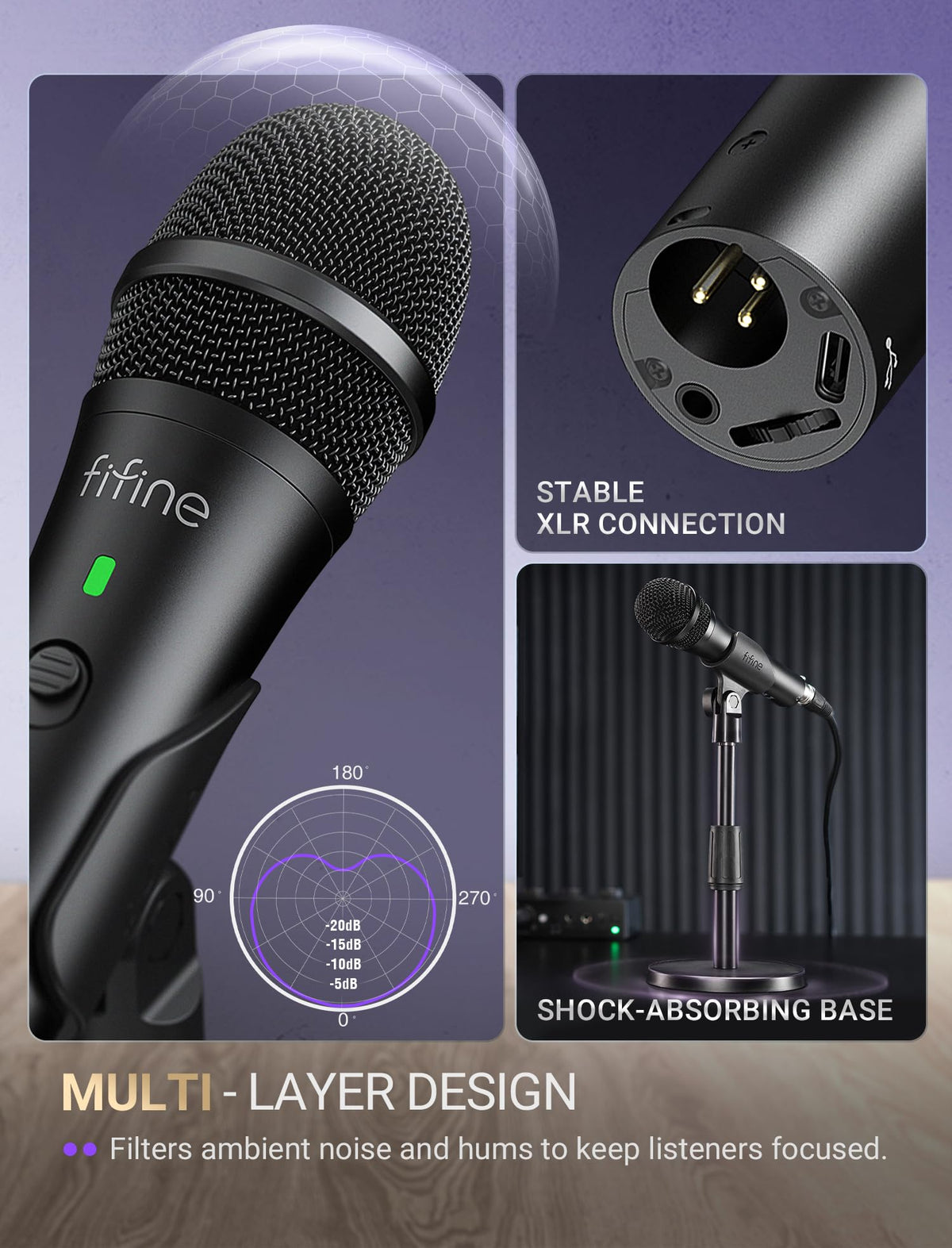 USB/XLR Dynamic Microphone N560032