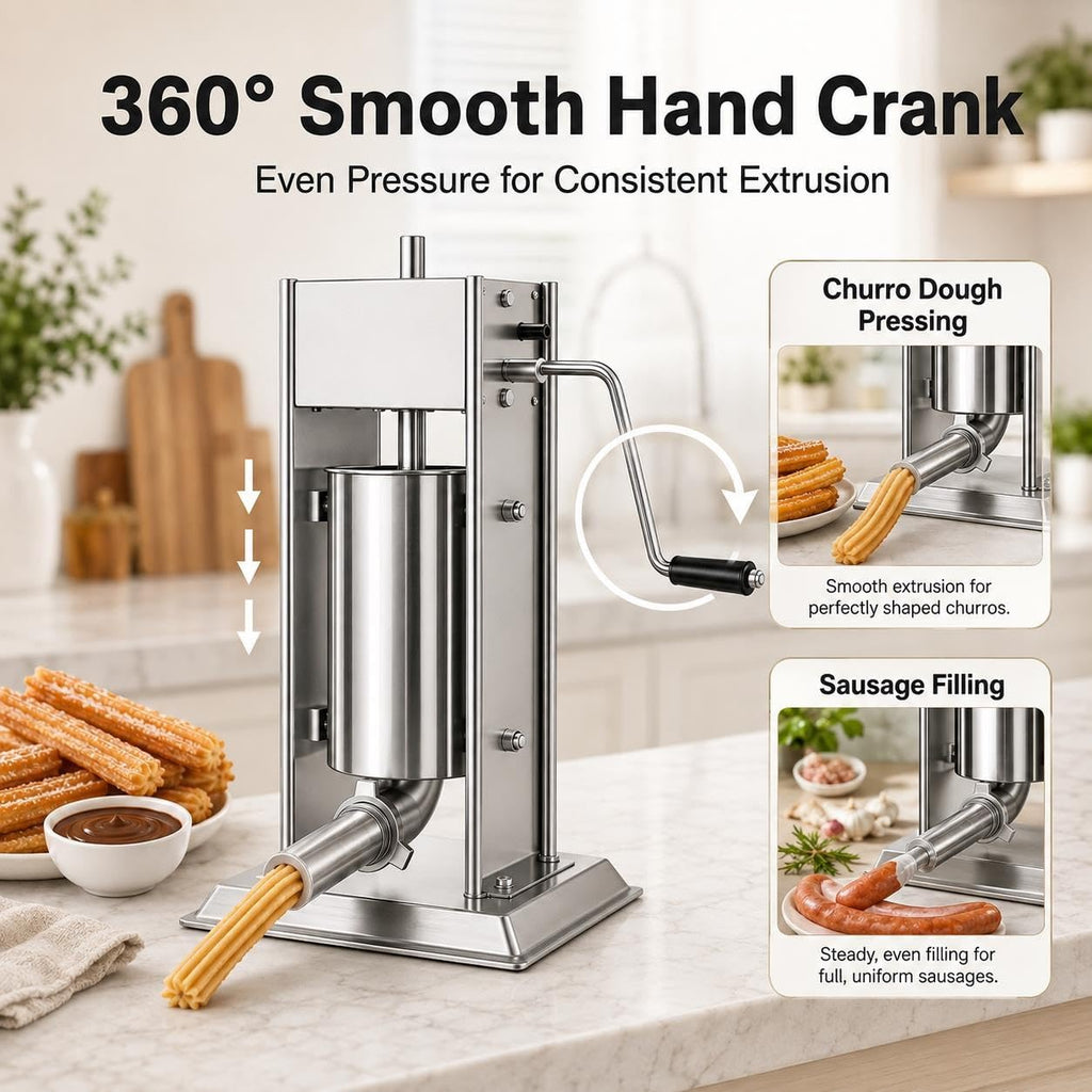 3L Stainless Sausage Stuffer L9363