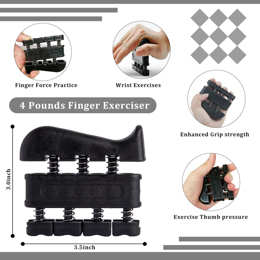 5 Pack Adjustable Hand Grip Strengthener W780850