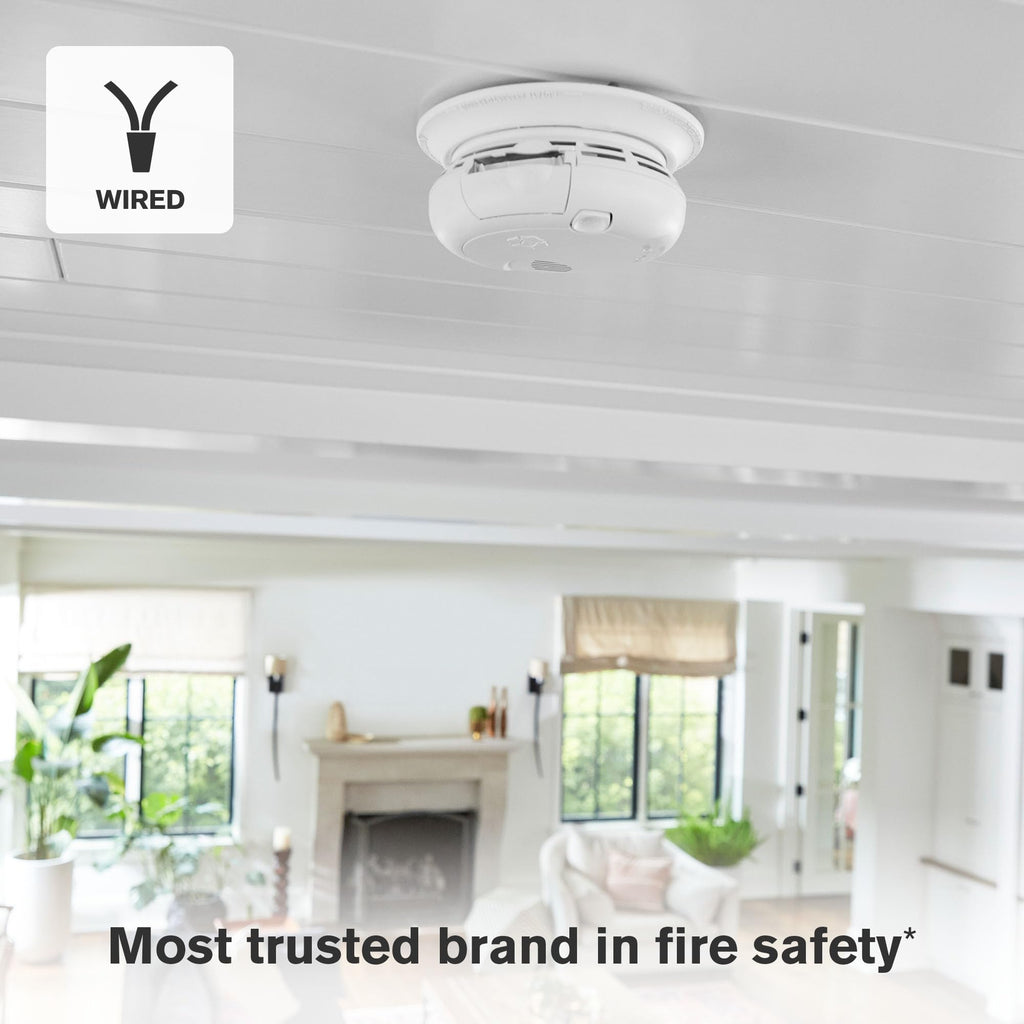 Hardwire Combination Smoke & Carbon Monoxide Alarm with Voice Z153794