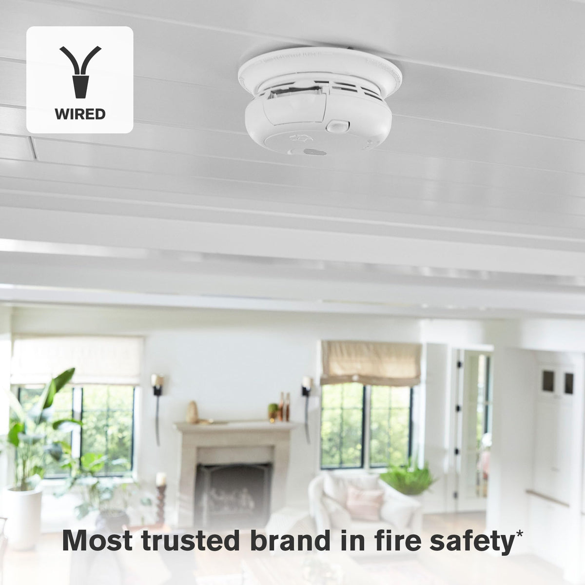 Hardwire Combination Smoke & Carbon Monoxide Alarm with Voice Z153794