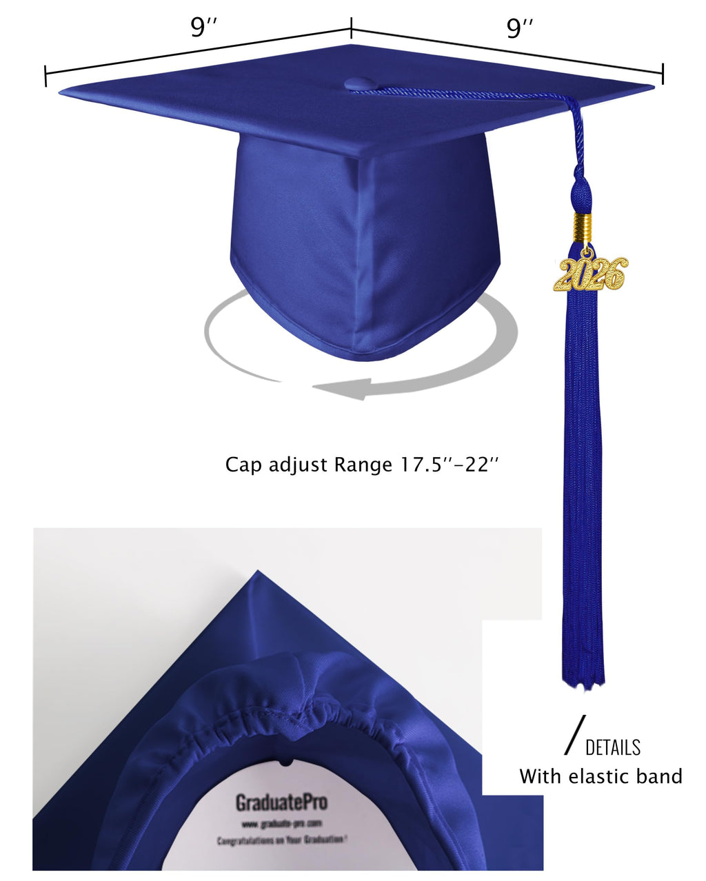 Kindergarten Graduation Cap with Tassel P9296