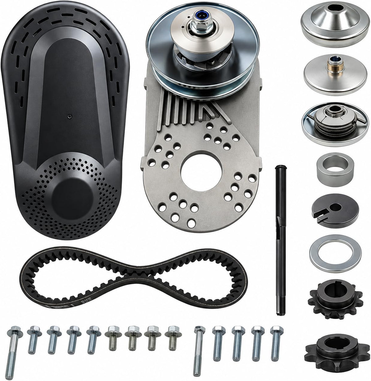 30 Series Torque Converter 3/4" Bore CVT Clutch Go Kart Mini Bike Parts Kit H42908