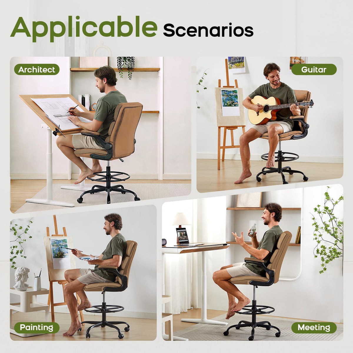 Tall Drafting Chair M440486