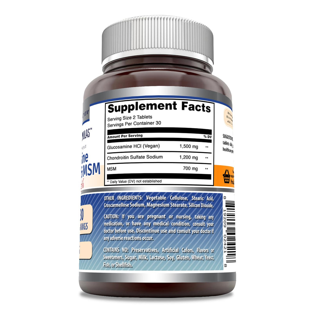 Glucosamine Chondroitin & MSM Tablets N74023