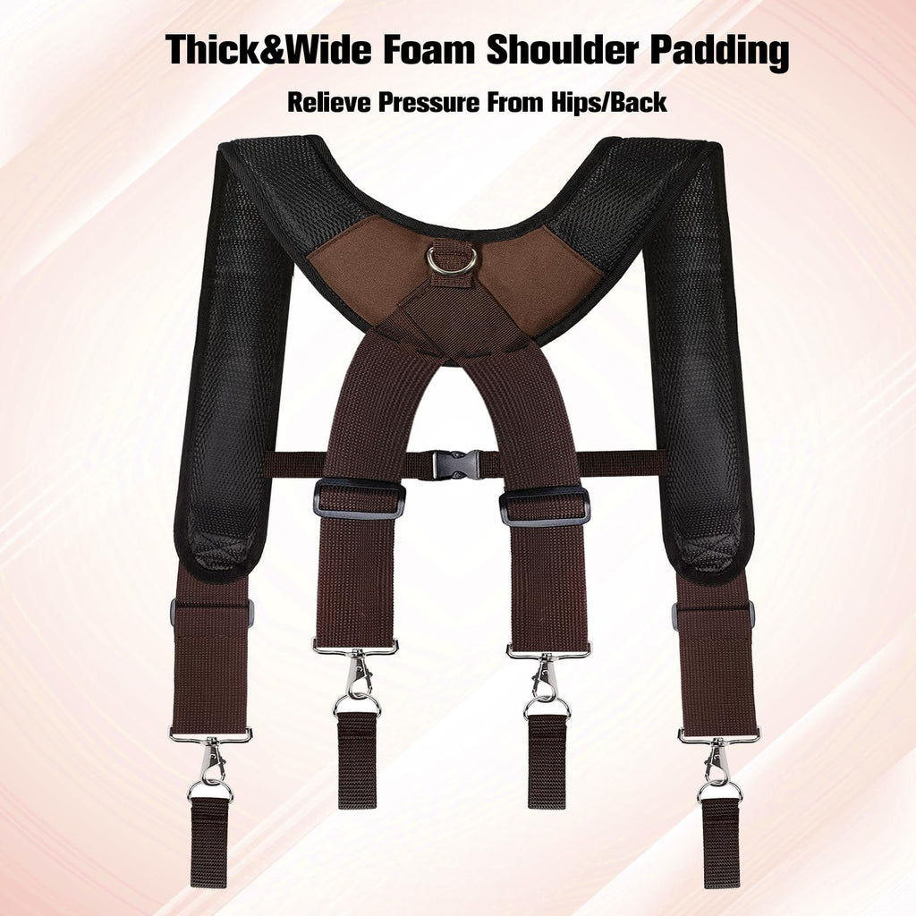 Tool Belt Suspenders with Magnetic Wristband S25859