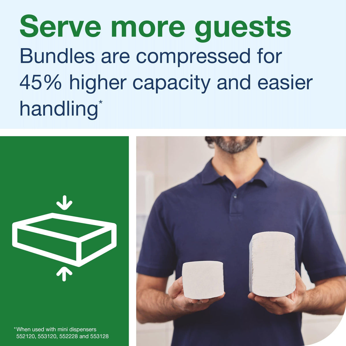 Multifold Hand Towel, 12 x 200 Sheets L31353