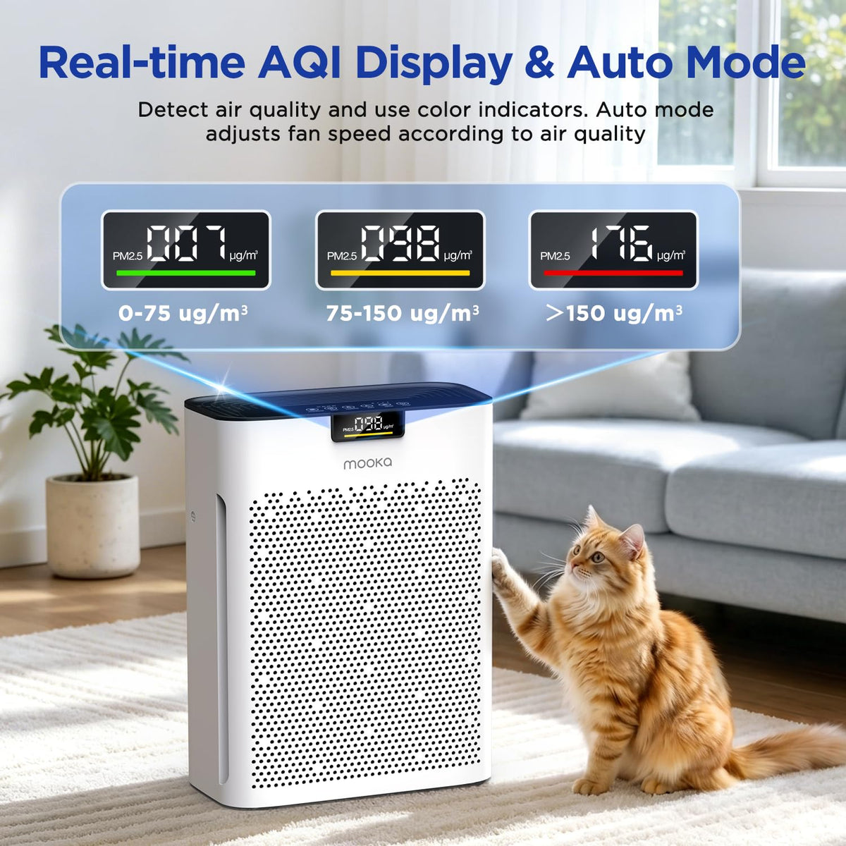 White HEPA Filter Air Purifier P867664