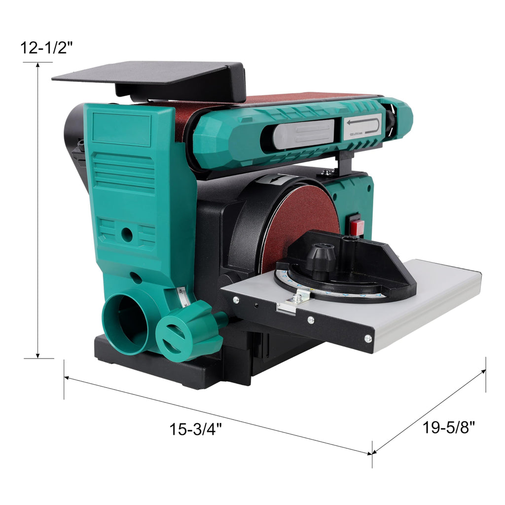 4" x 36" Belt and 6" Disc Benchtop Sander N258832