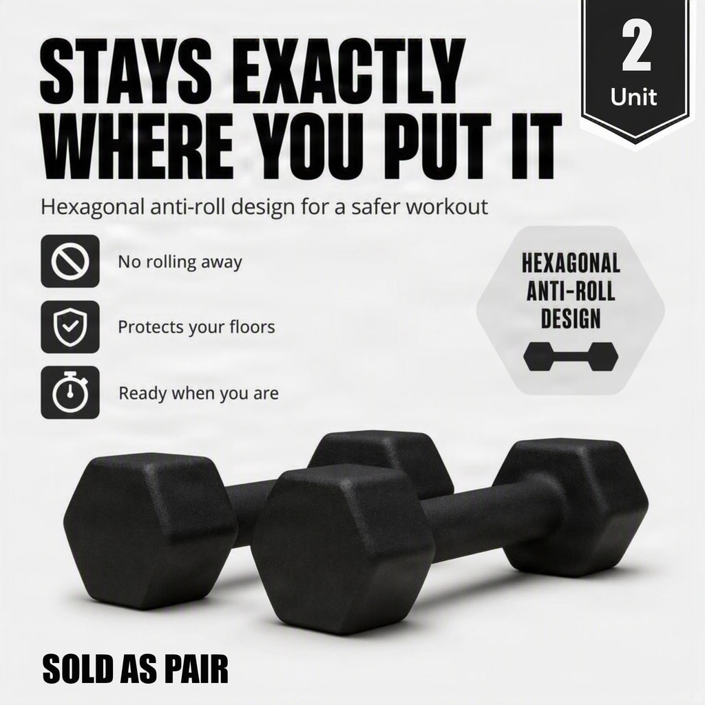 10lb Neoprene Dumbbell Pair W11505
