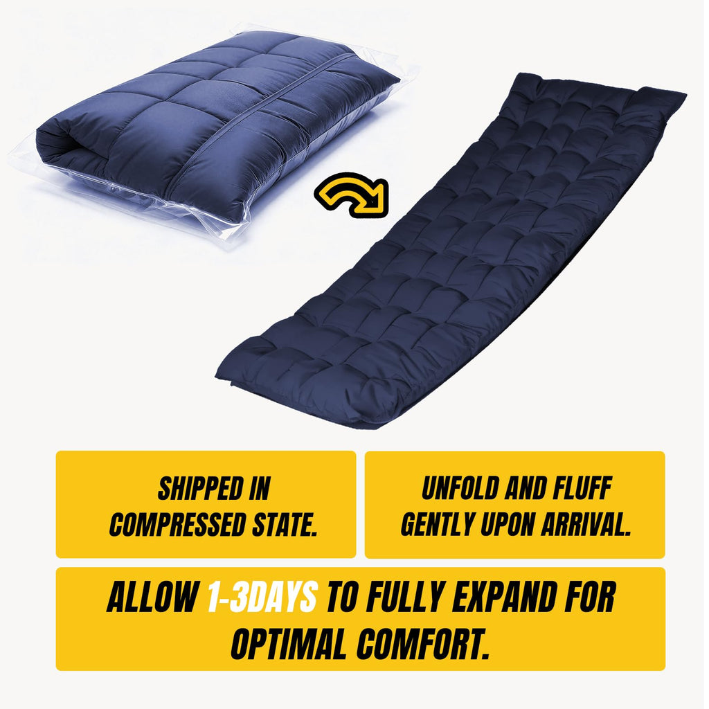 Folding Camping Cot with Removable Mattress and Carry Bag B73184