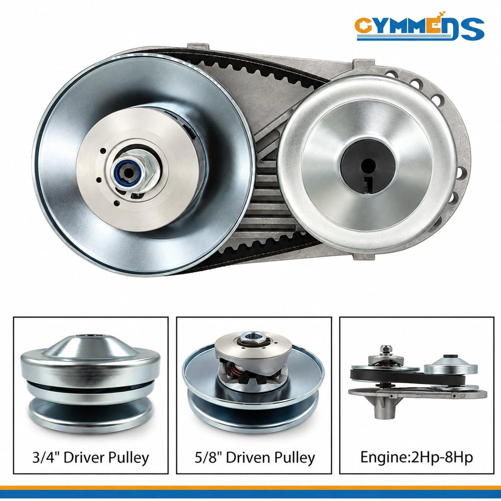 30 Series Torque Converter 3/4" Bore CVT Clutch Go Kart Mini Bike Parts Kit H42908