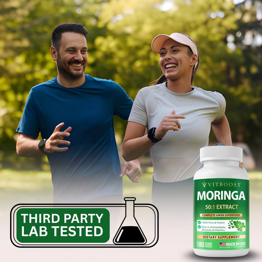 Moringa Oleifera Extract Capsules 400mg X70529