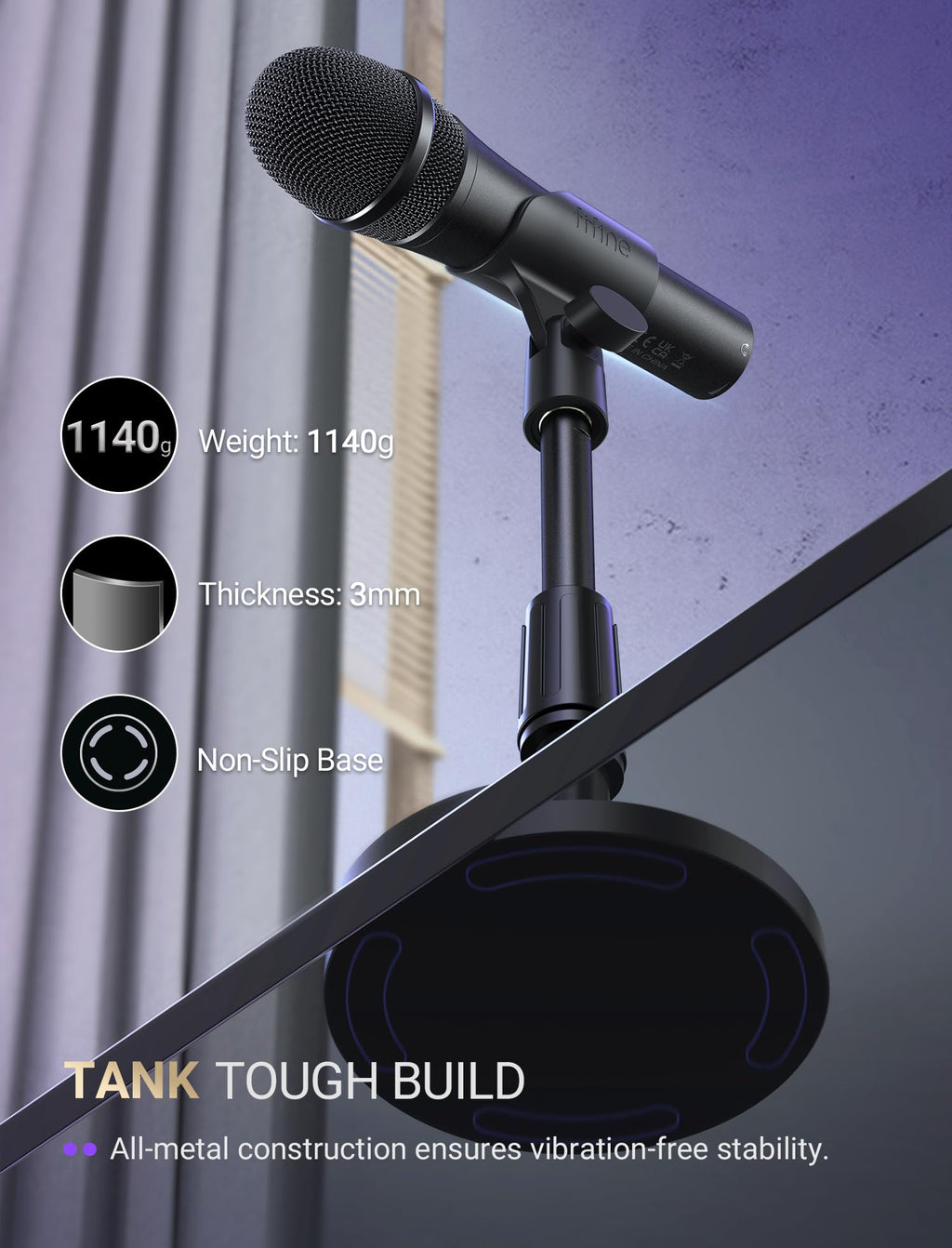 USB/XLR Dynamic Microphone N560032
