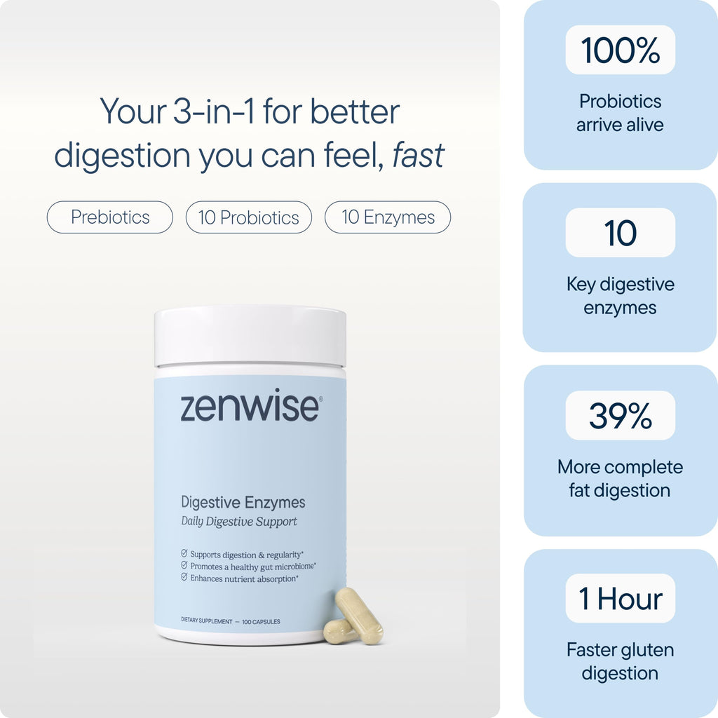 Digestive Enzymes Probiotics 180 CT Z5764