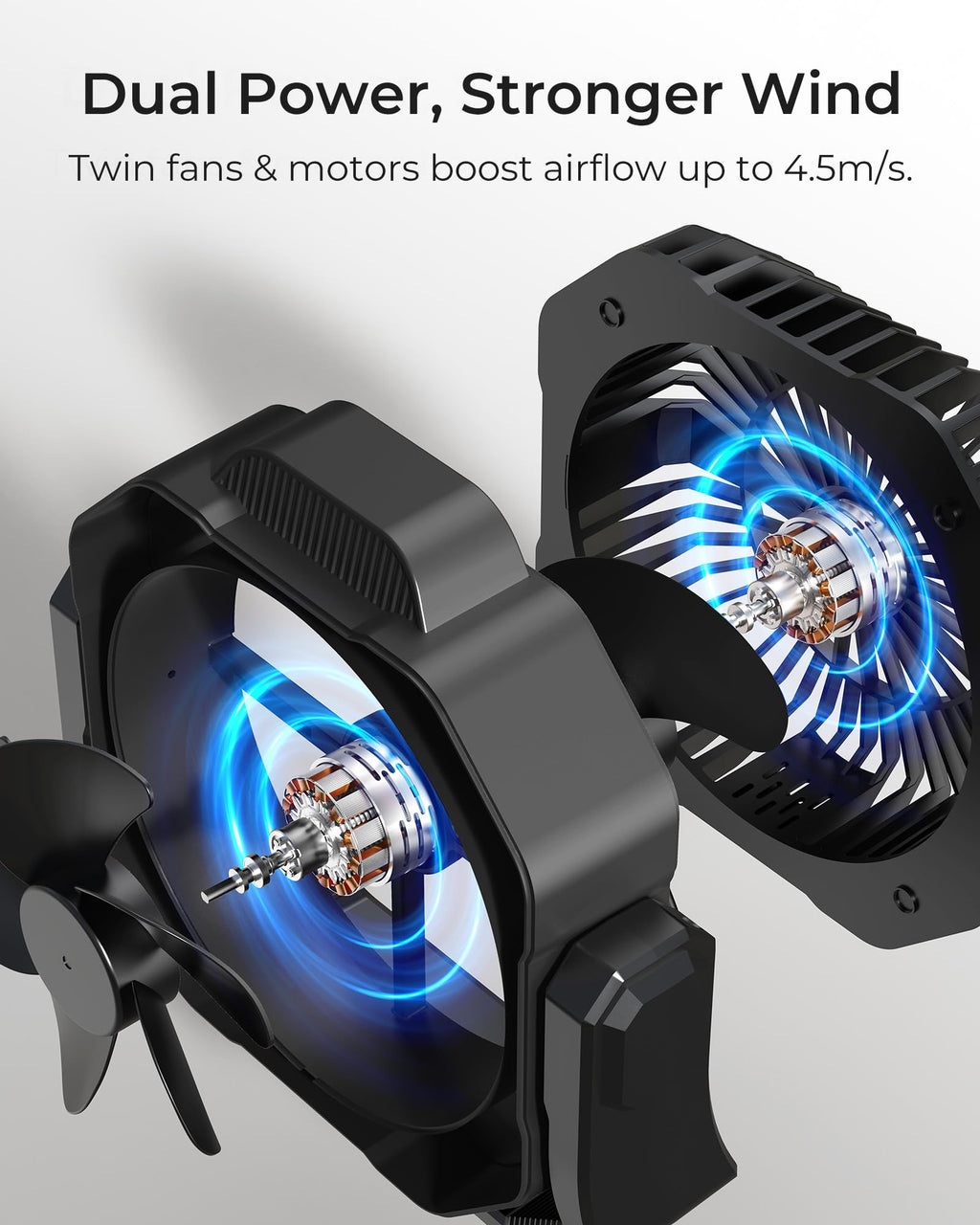 Portable Camping Fan with Remote H191