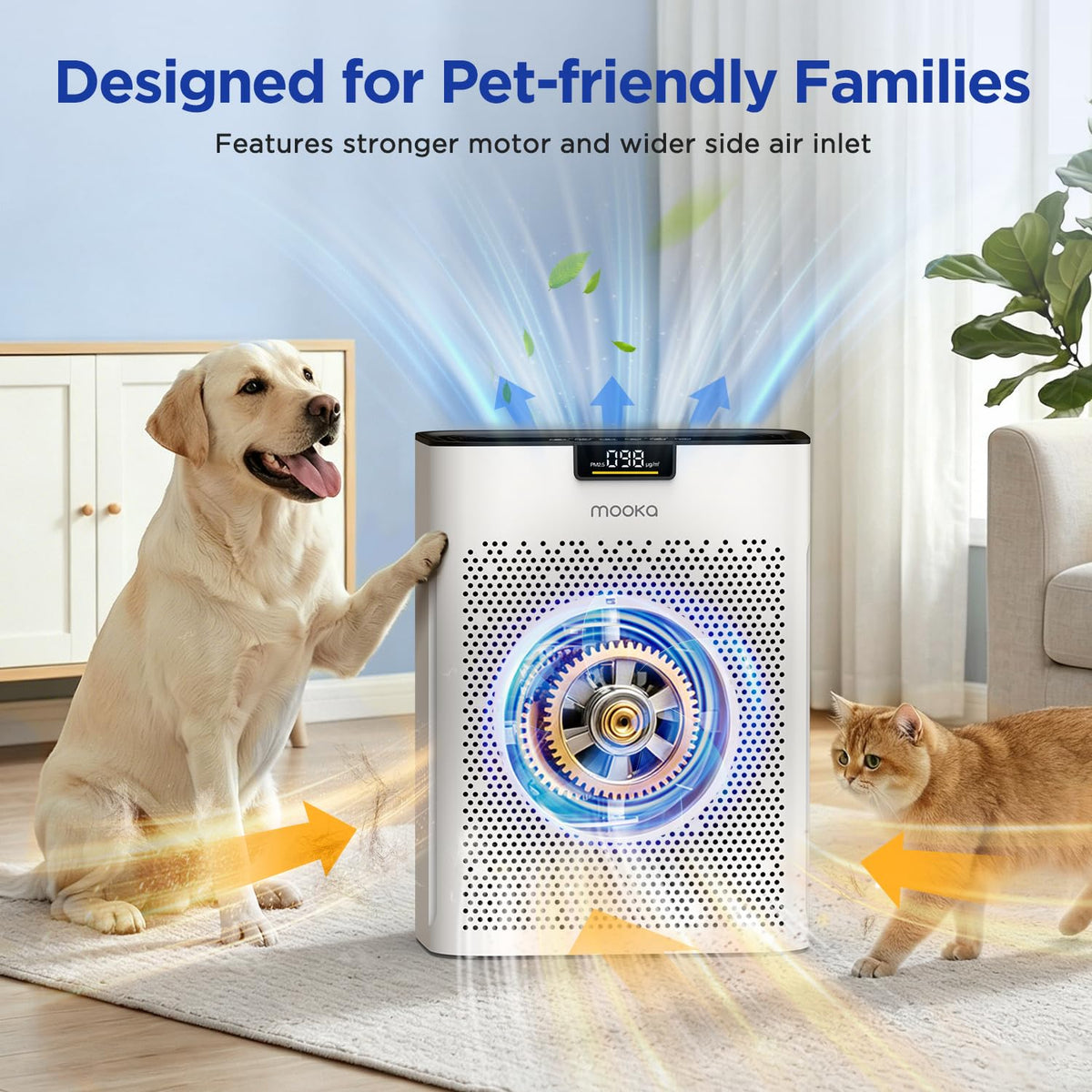 White HEPA Filter Air Purifier P867664