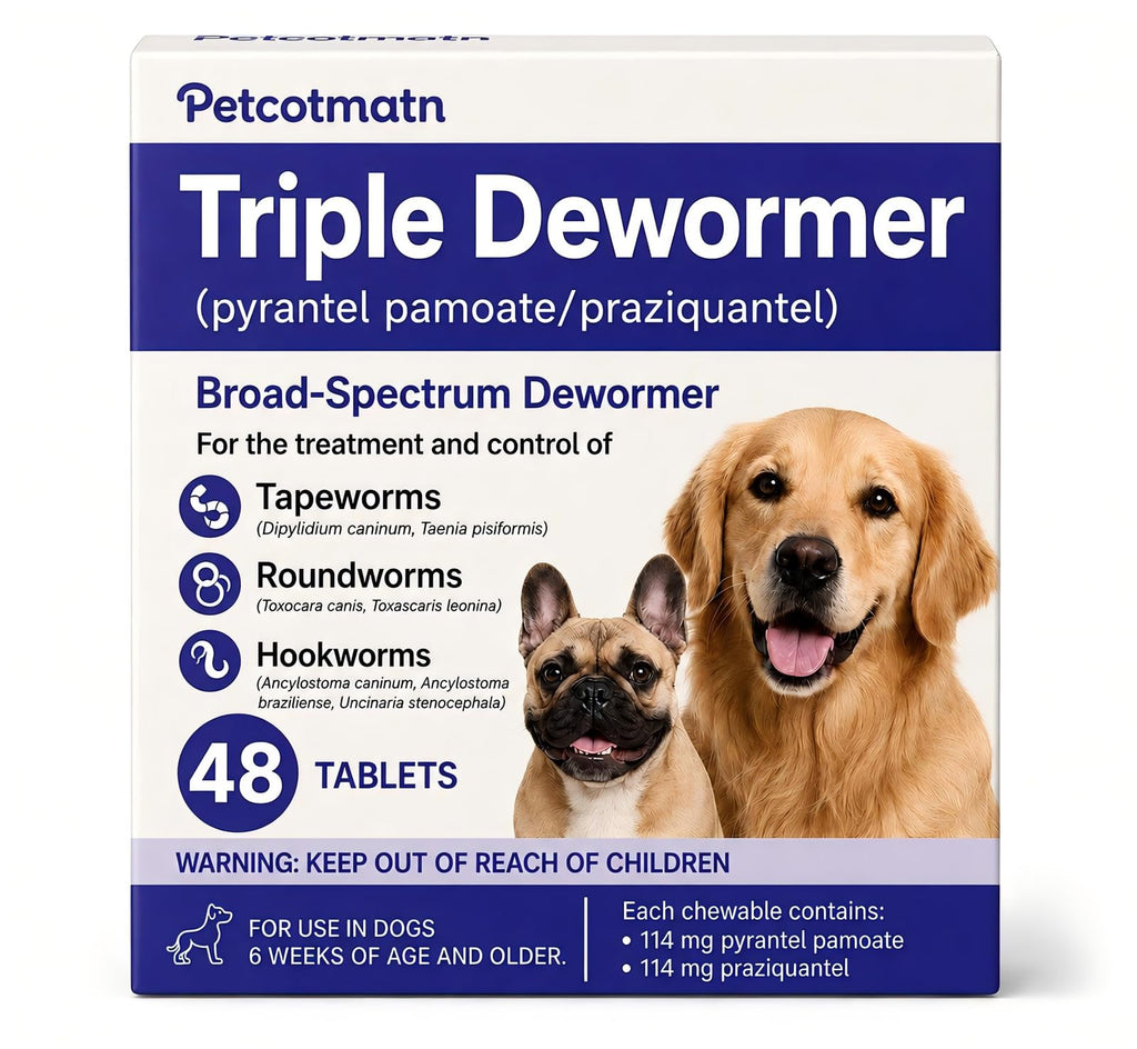 Dog Dewormer Tablets 48 Count S27338