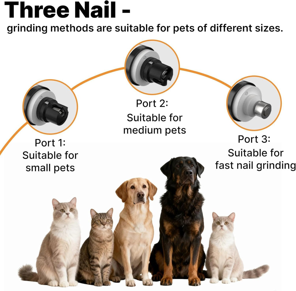 Dog Nail Grinder with Light Z995
