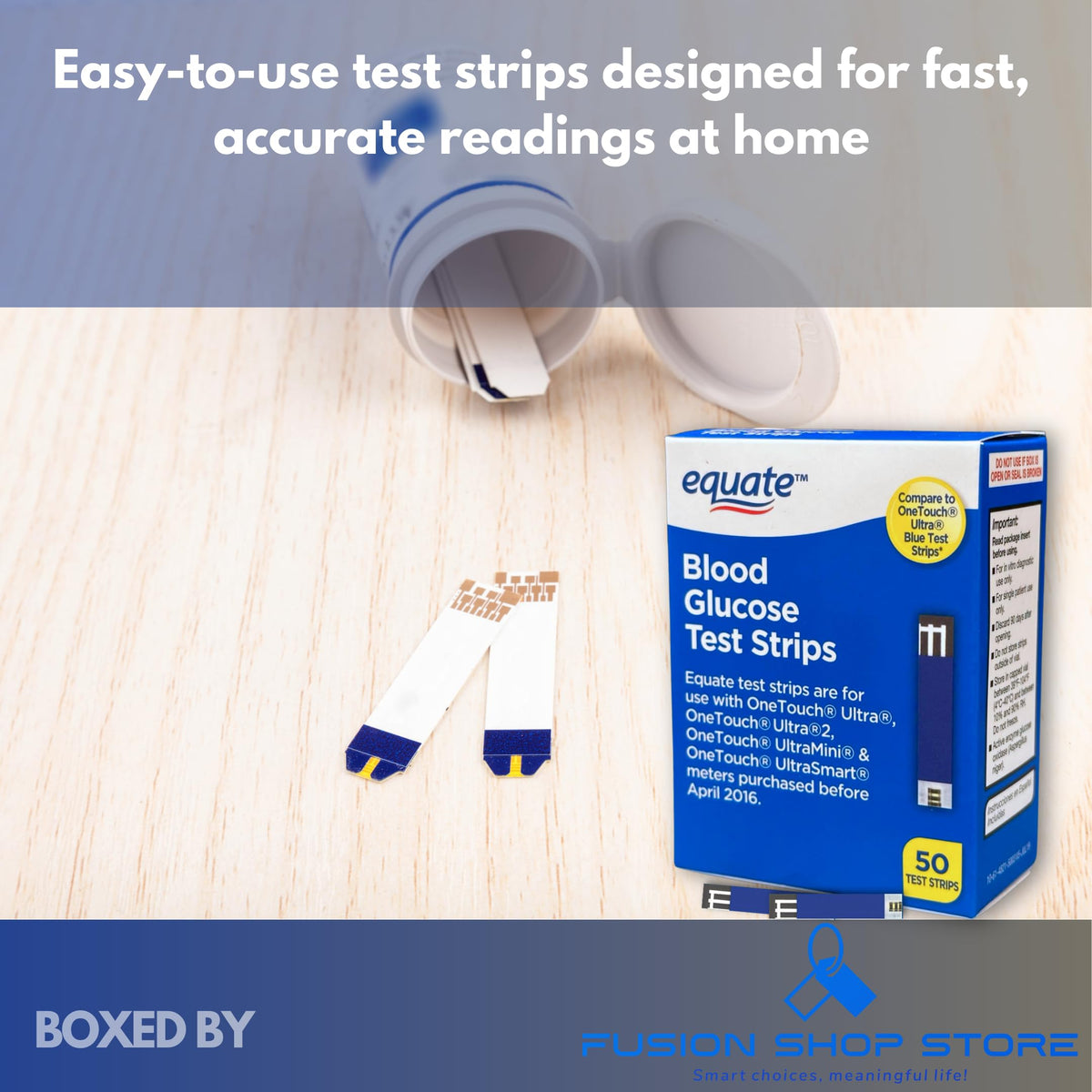 Blood Sugar Test Strips 50ct H414980