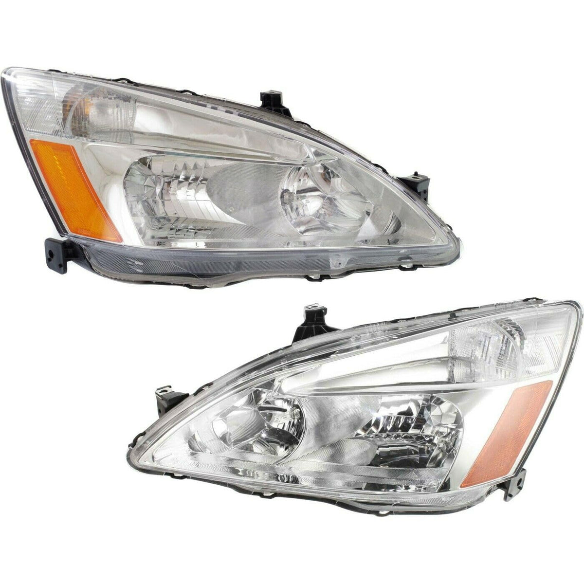 Headlight Left Right Clear Lens D3748