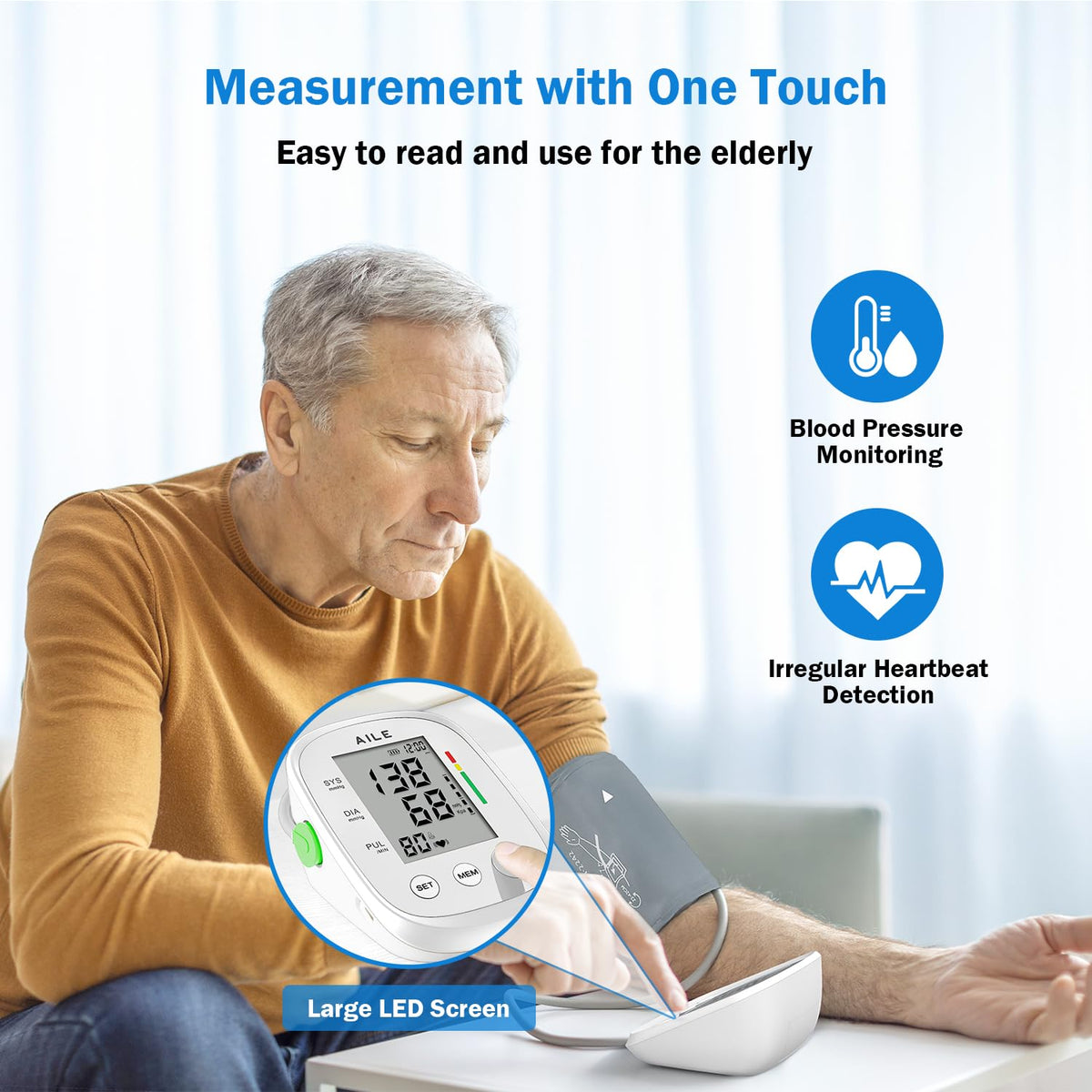 FDA Cleared Blood Pressure Monitor F41090
