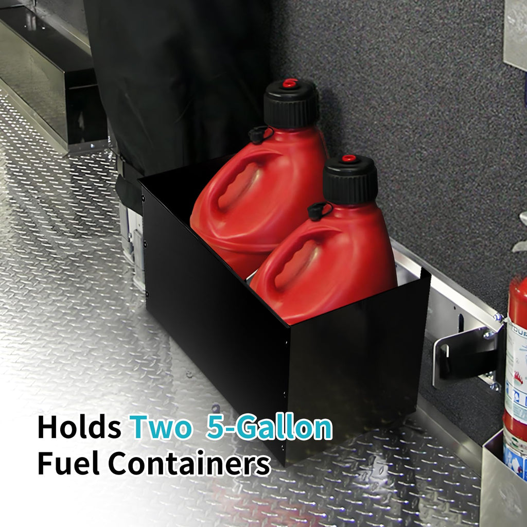 Black 5 Gallon Fuel Jug Holder S36978