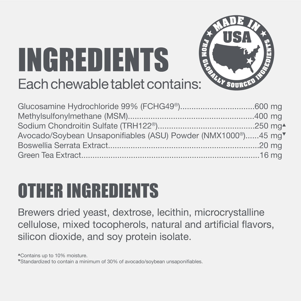 Joint Supplement Chew Tablets 84ct N91556