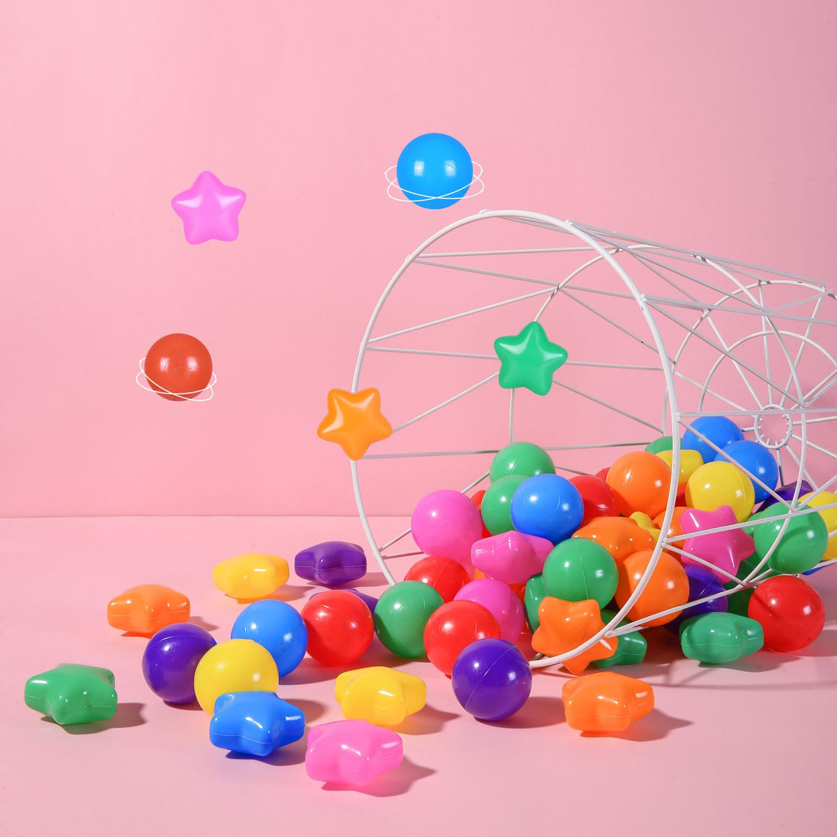 Crush Proof Plastic Ball Pit Balls F5804