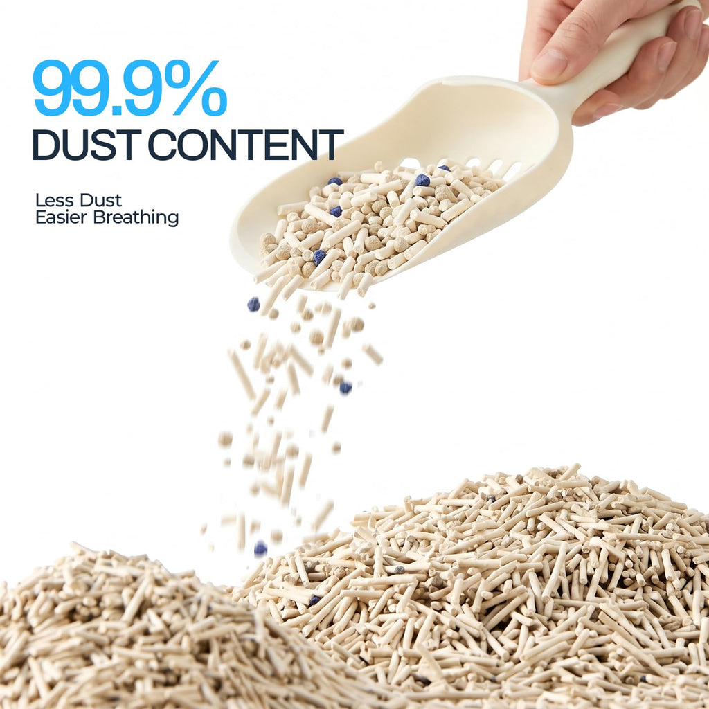 Unscented Tofu Blend Clumping Cat Litter with Bentonite 15.8LB F3451