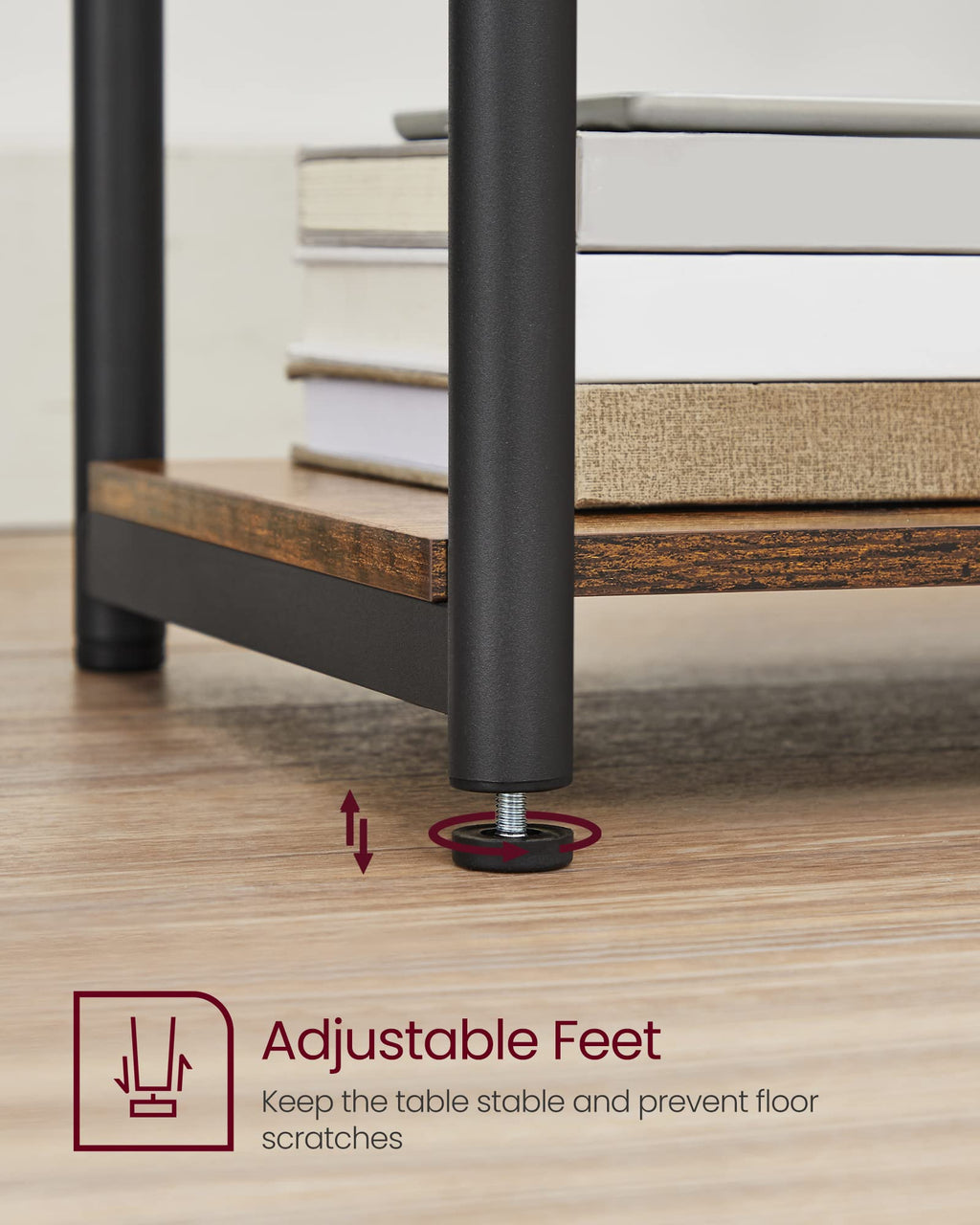 Small Steel Side Table D92647